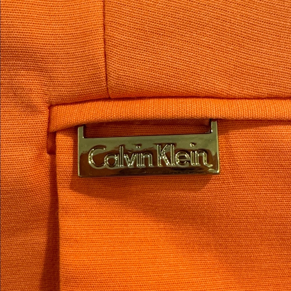 Calvin Klein Coral Pink Women’s Blazer, Size 2 - Picture 5 of 11